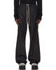 Rick Owens Rick Owens Moncler + Rick Owens Black Drawstring Trousers - 1