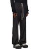 Rick Owens Rick Owens Moncler + Rick Owens Black Drawstring Trousers - 2