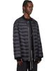 Rick Owens Rick Owens Moncler + Rick Owens Black Flight Parka Jacket - 2