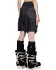 Rick Owens Rick Owens Moncler + Rick Owens Black Kilt Shorts - 3