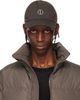 Rick Owens Rick Owens Moncler + Rick Owens Brown Baseball Hat - 1