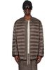 Rick Owens Rick Owens Moncler + Rick Owens Brown Flight Parka Jacket - 1