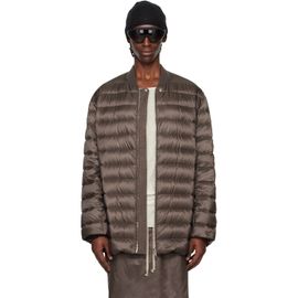 Rick Owens Rick Owens Moncler + Rick Owens Brown Flight Parka Jacket