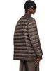 Rick Owens Rick Owens Moncler + Rick Owens Brown Flight Parka Jacket - 3