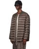 Rick Owens Rick Owens Moncler + Rick Owens Brown Flight Parka Jacket - 4
