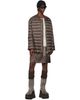 Rick Owens Rick Owens Moncler + Rick Owens Brown Flight Parka Jacket - 5