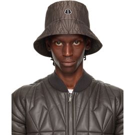 Rick Owens Rick Owens Moncler + Rick Owens Gray Bucket Hat