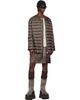 Rick Owens Rick Owens Moncler + Rick Owens Gray Kiltshorts - 5