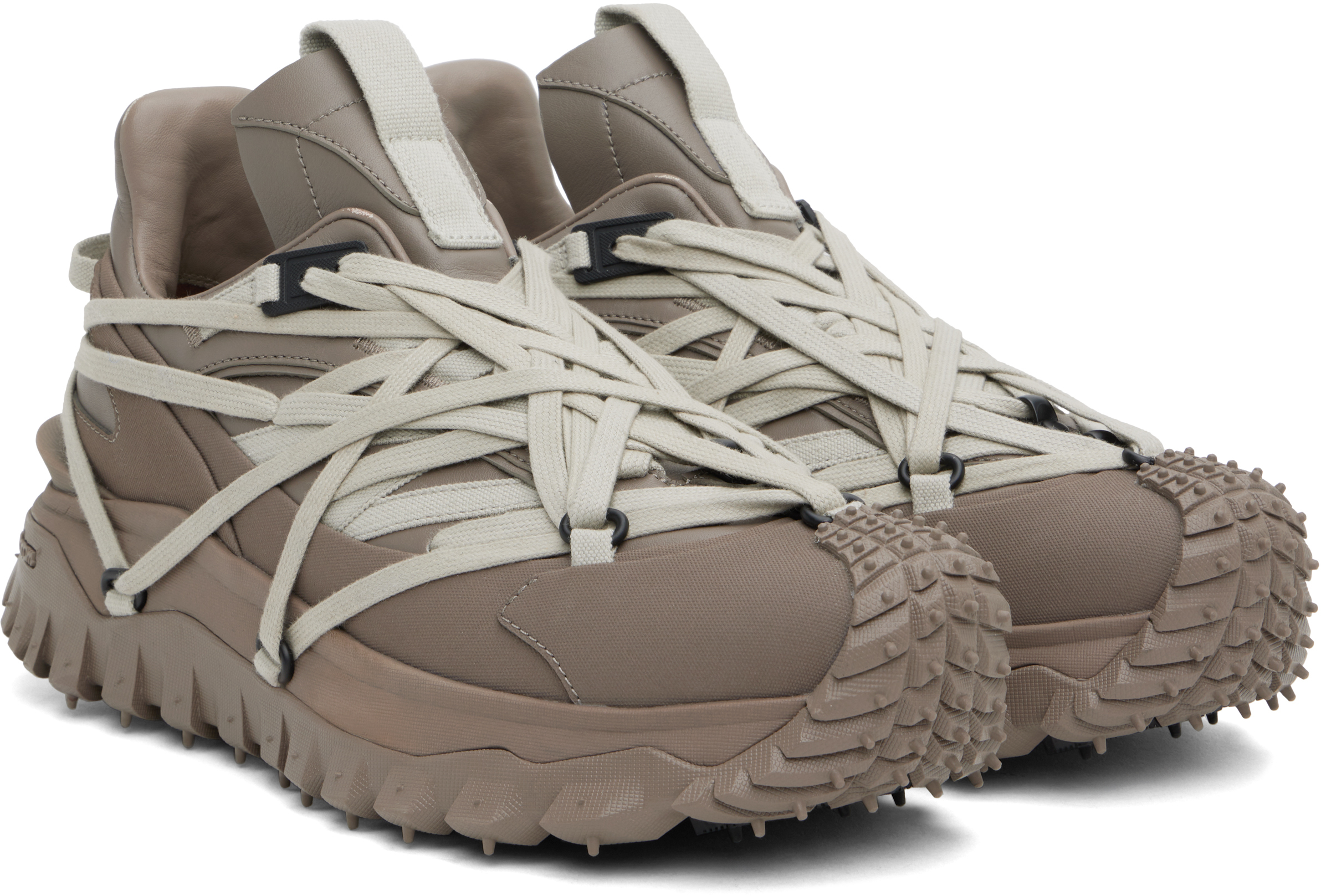 Rick Owens - Moncler + Gray Trailgrip Megalace Sneakers