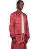 Rick Owens Rick Owens Moncler + Rick Owens Red Geocamo Flight Jacket - 2