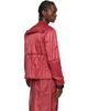 Rick Owens Rick Owens Moncler + Rick Owens Red Geocamo Flight Jacket - 3