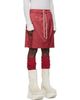 Rick Owens Rick Owens Moncler + Rick Owens Red Kilt Shorts - 2