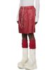 Rick Owens Rick Owens Moncler + Rick Owens Red Kilt Shorts - 4