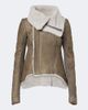 Rick Owens Rick Owens Naska shearling-lined leather jacket - 1