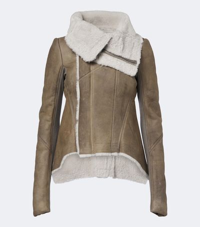 Rick Owens Rick Owens Naska shearling-lined leather jacket