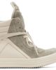 Rick Owens Rick Owens Off-White & Taupe Tower Geobasket Sneakers - 1