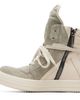 Rick Owens Rick Owens Off-White & Taupe Tower Geobasket Sneakers - 3