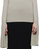 Rick Owens Rick Owens Off-White Cape Sleeve Sweater - 1