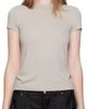 Rick Owens Rick Owens Off-White Concordians Cropped Level T-shirt - 1