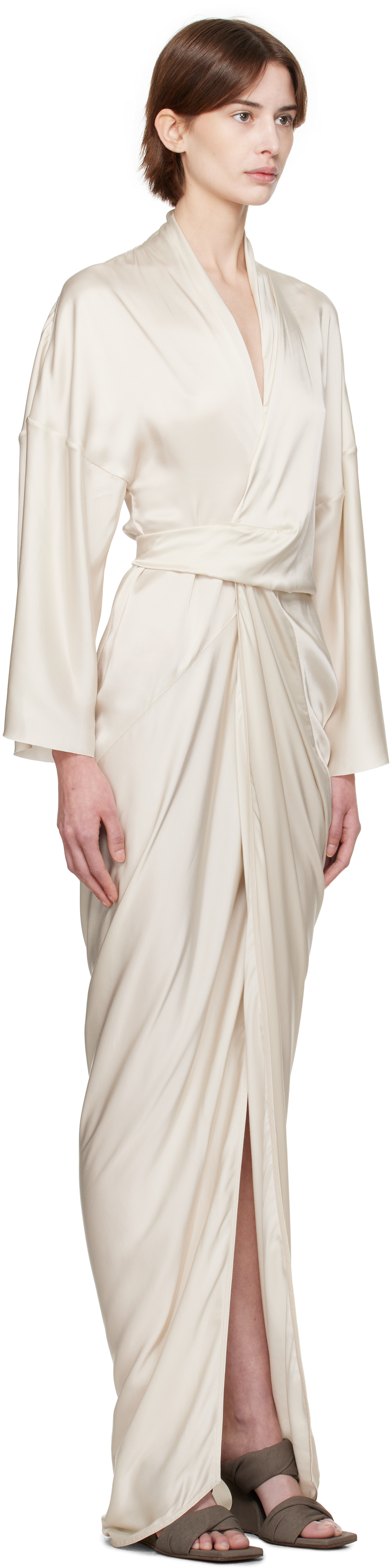 white maxi pleated dress White Strapless Pleated Maxi Dress White / 6 main image 0