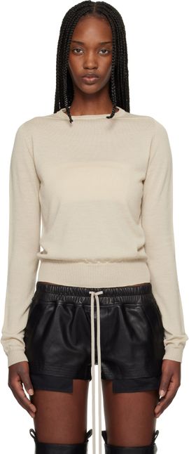 Rick Owens Rick Owens Off-White Temple Biker Level Sweater