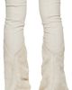 Rick Owens Rick Owens Off-White Temple Cargo Fetish Sneaks Tall Boots - 2