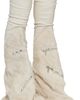 Rick Owens Rick Owens Off-White Temple Cargo Fetish Sneaks Tall Boots - 4