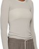 Rick Owens Rick Owens Off-White Temple Cropped Rib LS T-shirt - 2