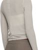 Rick Owens Rick Owens Off-White Temple Cropped Rib LS T-shirt - 3