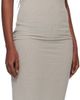 Rick Owens Rick Owens Off-White Temple Tank Midi Dress - 2