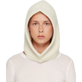 Rick Owens Rick Owens Off-White Tower Alpaca Knit Hood
