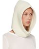 Rick Owens Rick Owens Off-White Tower Alpaca Knit Hood - 2