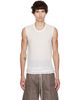 Rick Owens Rick Owens Off-White Tower Basic SL Tank Top - 1