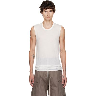 Rick Owens Rick Owens Off-White Tower Basic SL Tank Top