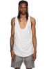 Rick Owens Rick Owens Off-White Tower Draped Pony Tank Top - 1