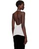 Rick Owens Rick Owens Off-White Tower Draped Top - 3