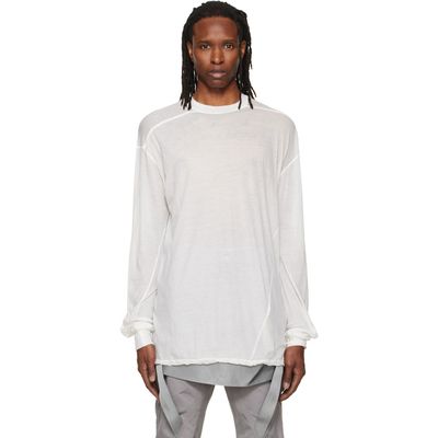 Rick Owens Rick Owens Off-White Tower Rick S Jumbo L/S T-shirt