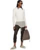 Rick Owens Rick Owens Off-White Tower Round Neck Sweater - 4