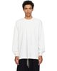 Rick Owens Rick Owens Off-White Tower Short Crewneck LS Sweatshirt - 1