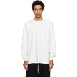 Rick Owens Rick Owens Off-White Tower Short Crewneck LS Sweatshirt