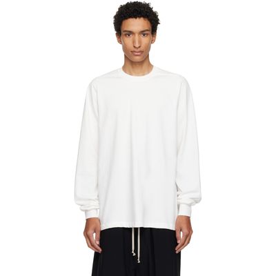 Rick Owens Rick Owens Off-White Tower Short Crewneck LS Sweatshirt
