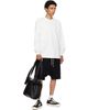 Rick Owens Rick Owens Off-White Tower Short Crewneck LS Sweatshirt - 4