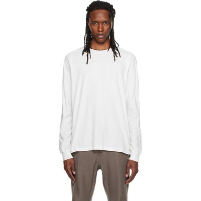 Rick Owens Rick Owens Off-White Tower Short Crewneck LS T-shirt
