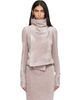 Rick Owens Rick Owens Pink Tower Classic Biker Jacket - 1