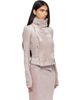 Rick Owens Rick Owens Pink Tower Classic Biker Jacket - 2
