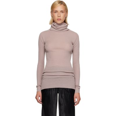 Rick Owens Rick Owens Pink Tower LS Tube Turtleneck