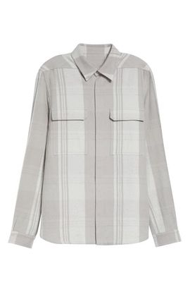 Rick Owens Rick Owens Plaid Cotton & Wool Overshirt