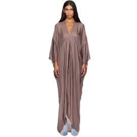 Rick Owens Rick Owens Purple Tower Tommykite Maxi Dress