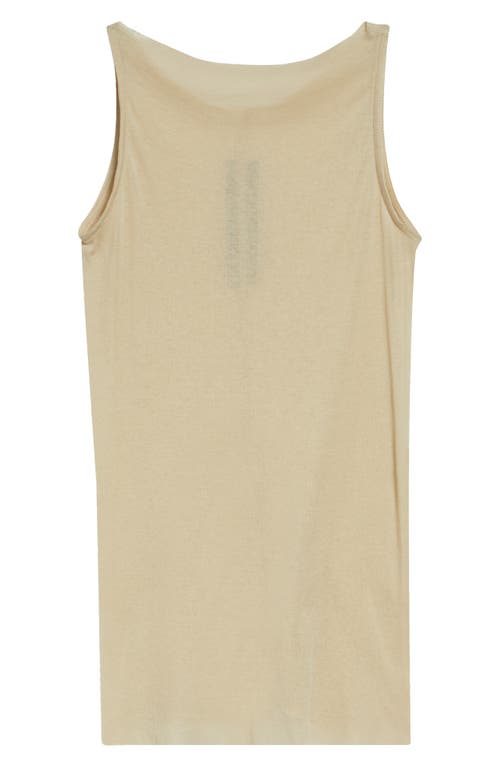 Rick Owens Rick Owens Raw Edge Cotton Tank