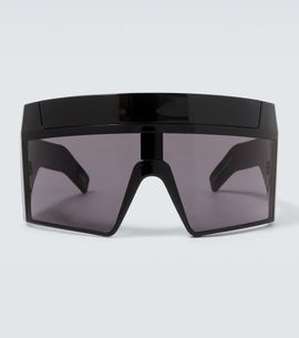 Rick Owens Rick Owens Rev Shiny shield sunglasses